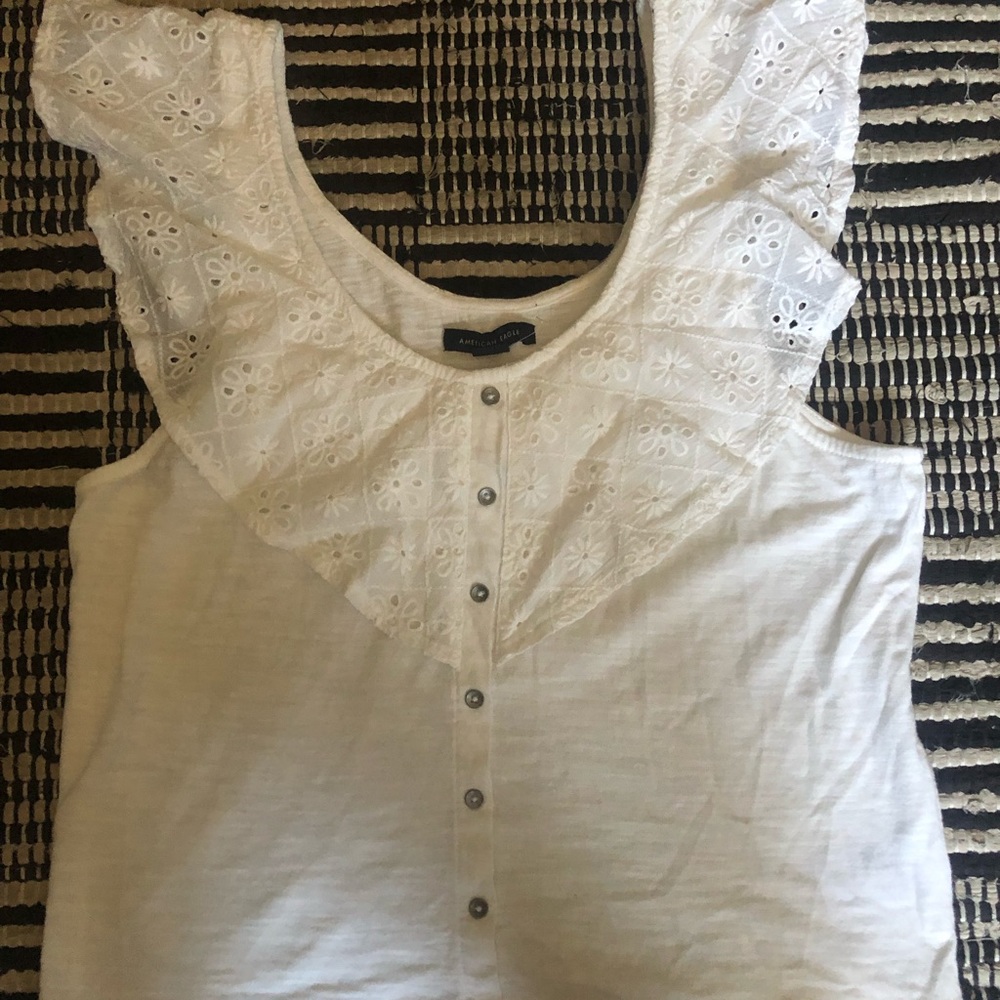American eagle bnwt lace cami tank M so cute